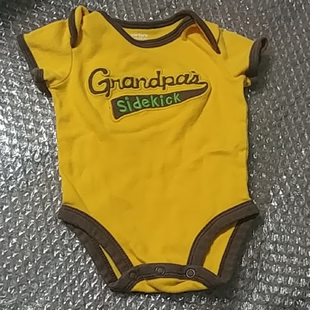 Carter's Yellow and Brown Bodysuit Collection